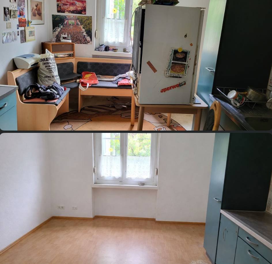 Vorher-Nachher Projekt 2 – Entrümpelung oder Räumung